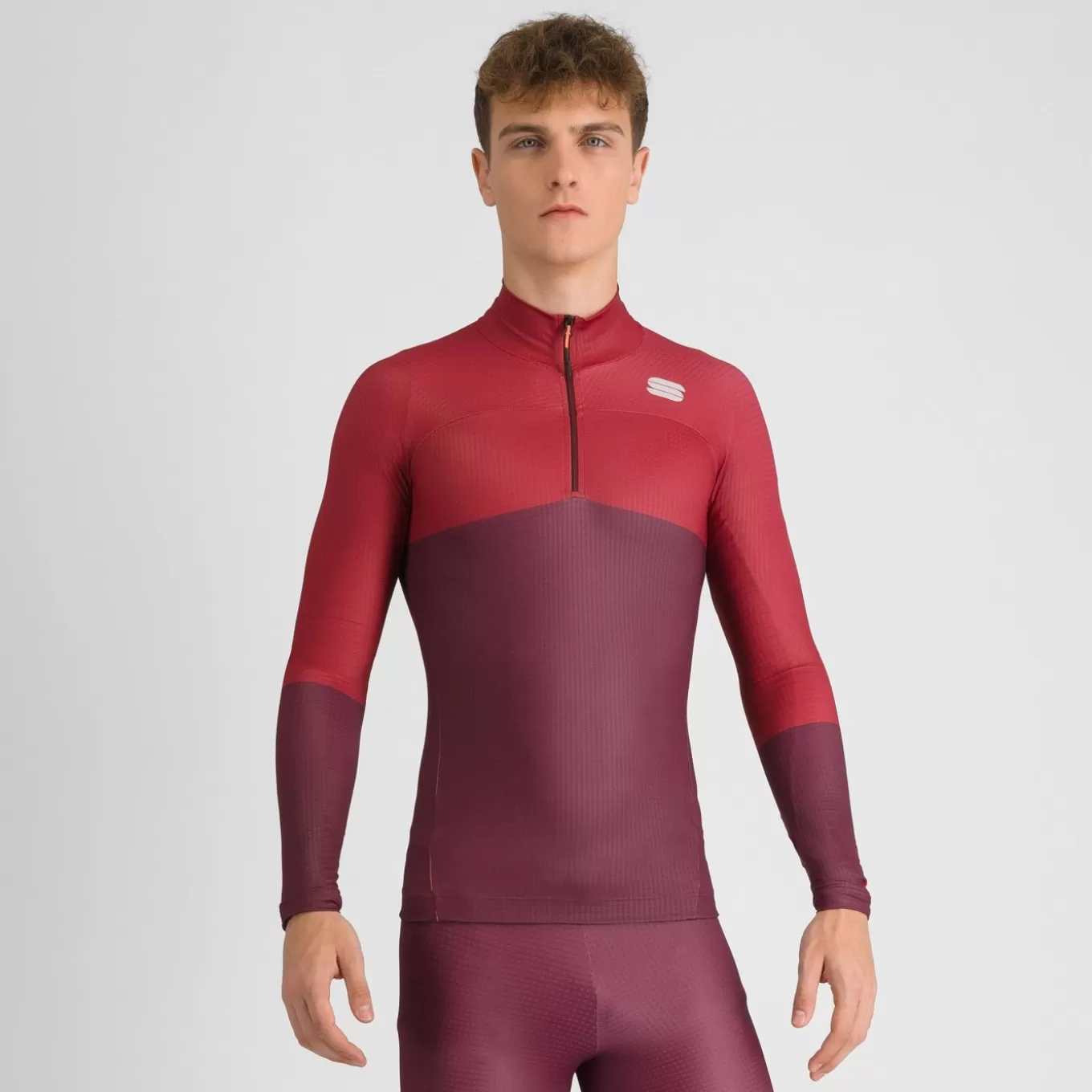 Sportful Apex | Maillots Thermiques^APEX JERSEY RED WINE / RED RUMBA