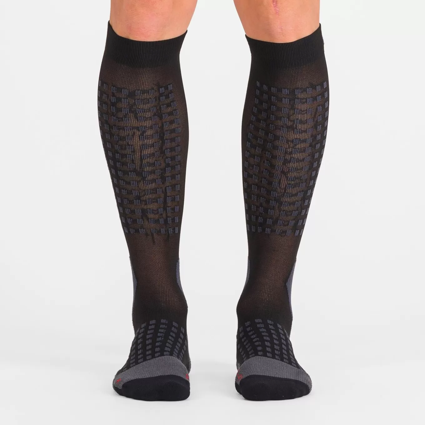 Sportful Apex | Bas & Chaussettes^APEX LONG SOCKS BLACK DARK GRAY