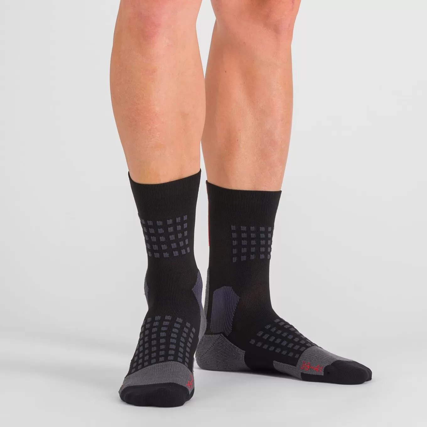 Sportful Apex | Bas & Chaussettes^APEX SOCKS BLACK CHILI RED