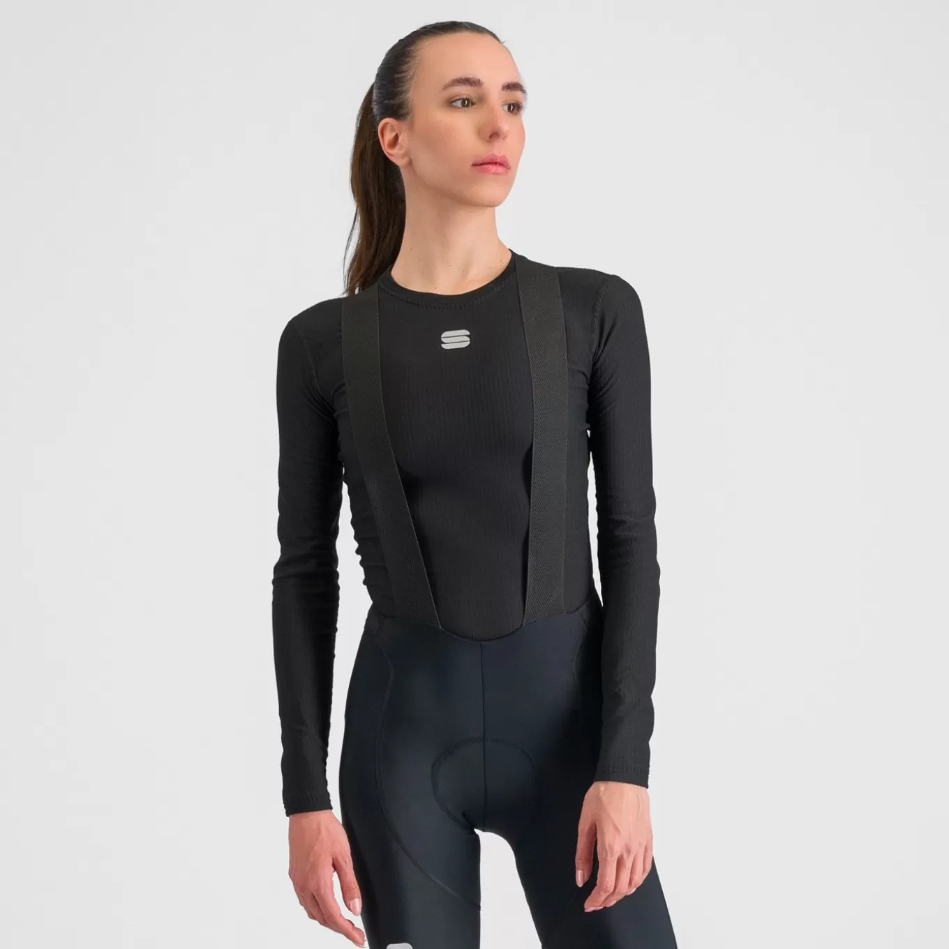 Sportful Gravel | Route | Couche De Base^BODYFIT PRO WOMAN BASELAYER LONG SLEEVES BLACK