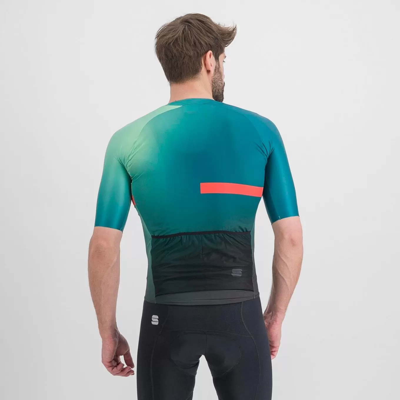 Sportful Maillots^BOMBER JERSEY SHADE SPRUCE POMPELMO