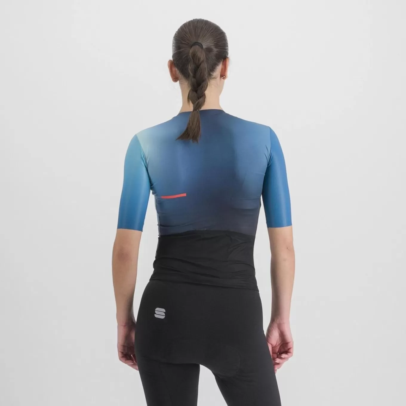 Sportful Route | Combinaisons^BOMBER W SUIT BLACK BERRY BLUE