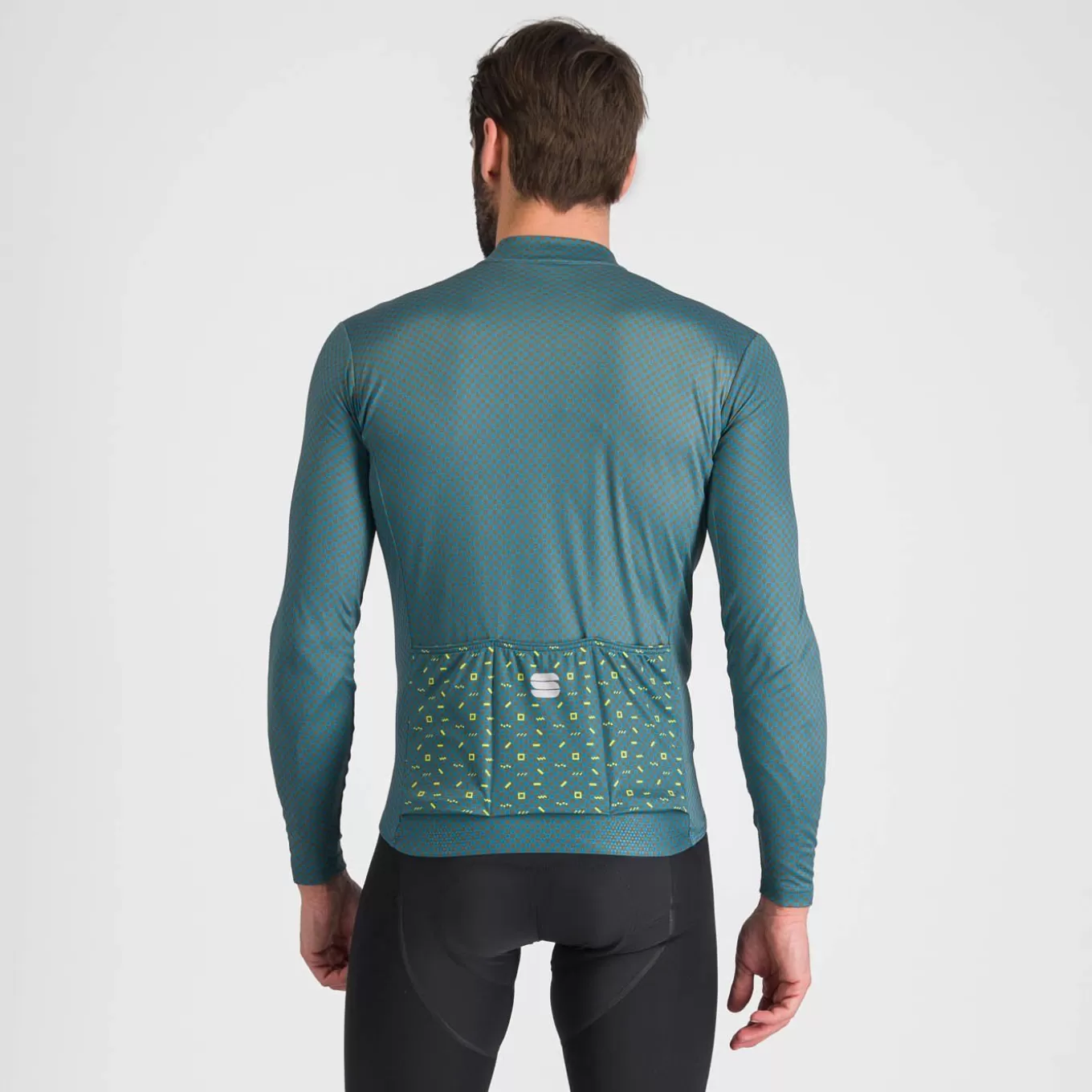 Sportful Route | Maillots^CHECKMATE THERMAL JERSEY BERRY BLUE BEETLE CEDAR