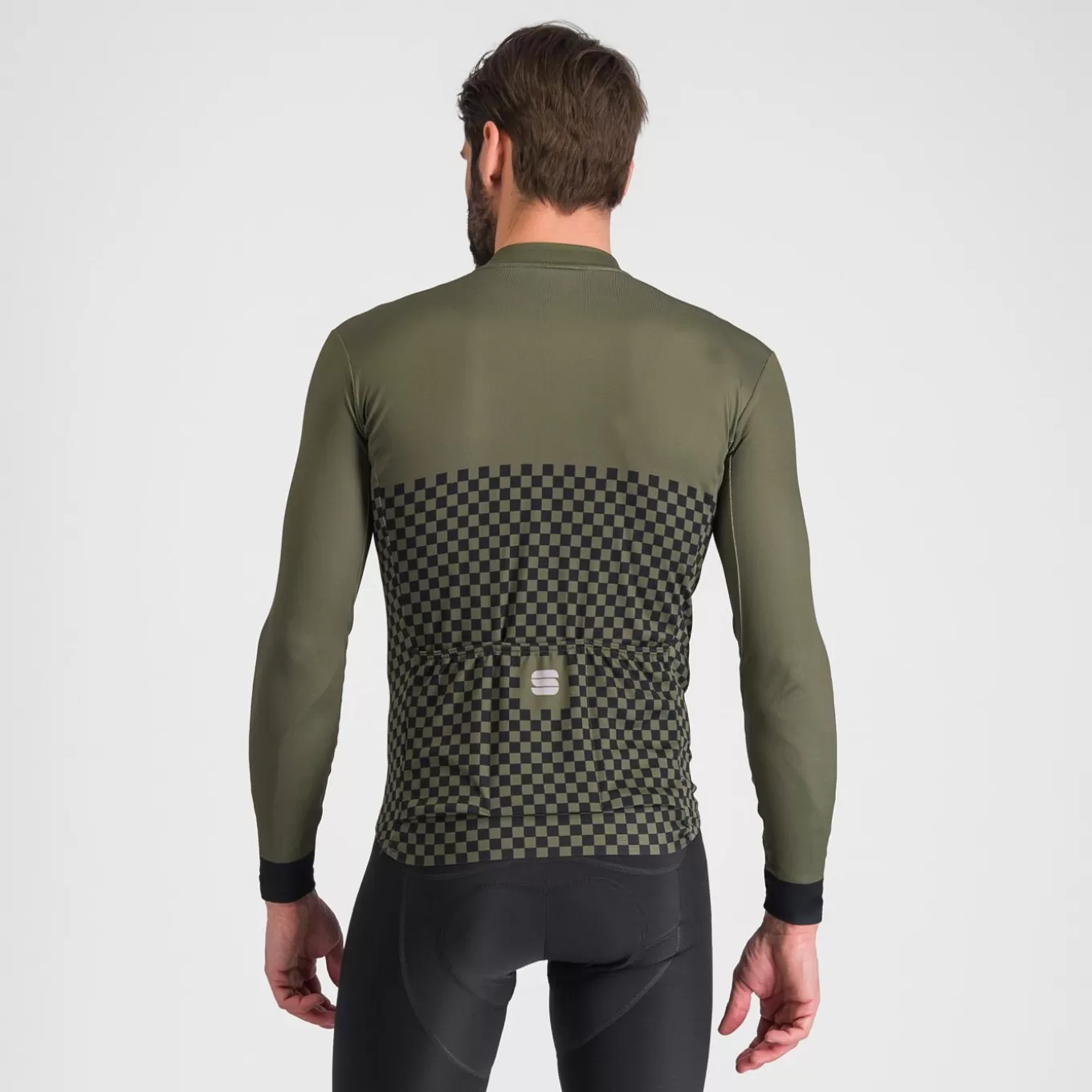 Sportful Maillots^CHECKMATE THERMAL JERSEY BEETLE BLACK