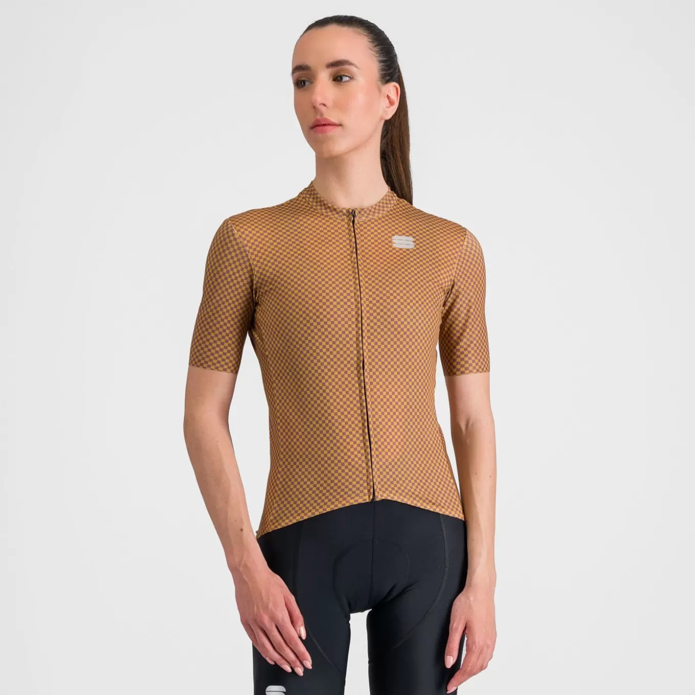 Sportful Maillots^CHECKMATE W JERSEY GOLD MAUVE