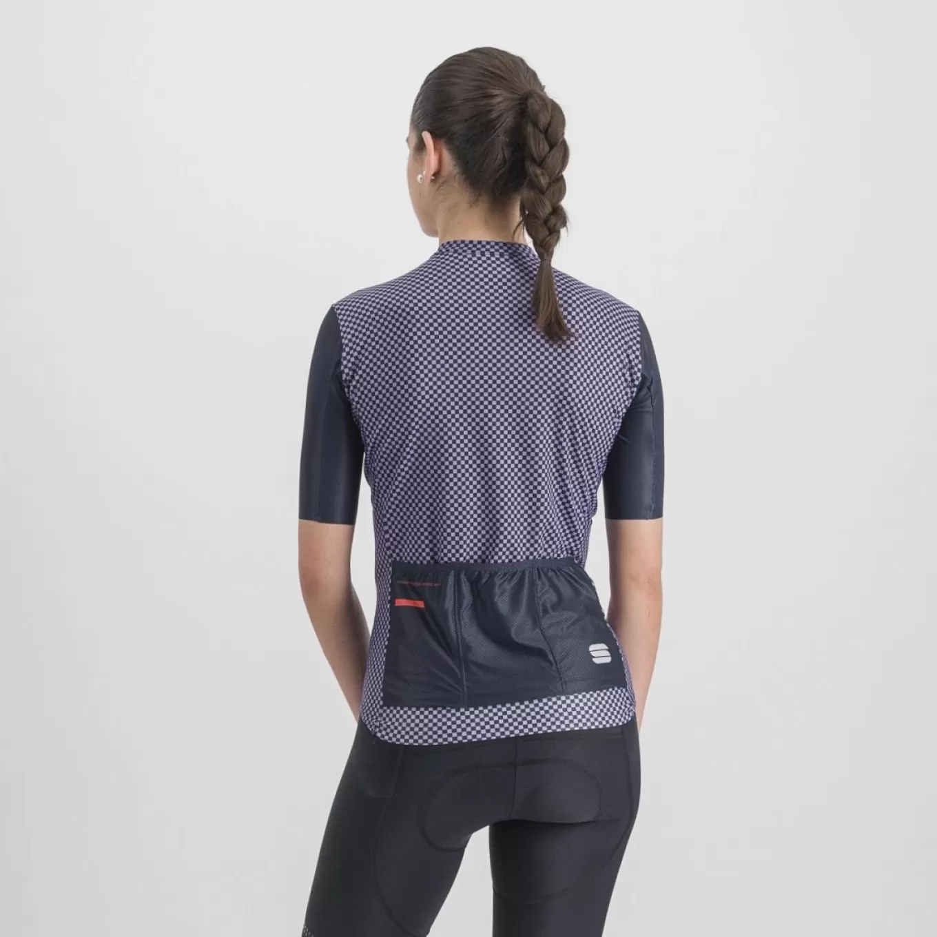 Sportful Maillots^CHECKMATE W JERSEY GALAXY BLUE CHALCK VIOLET