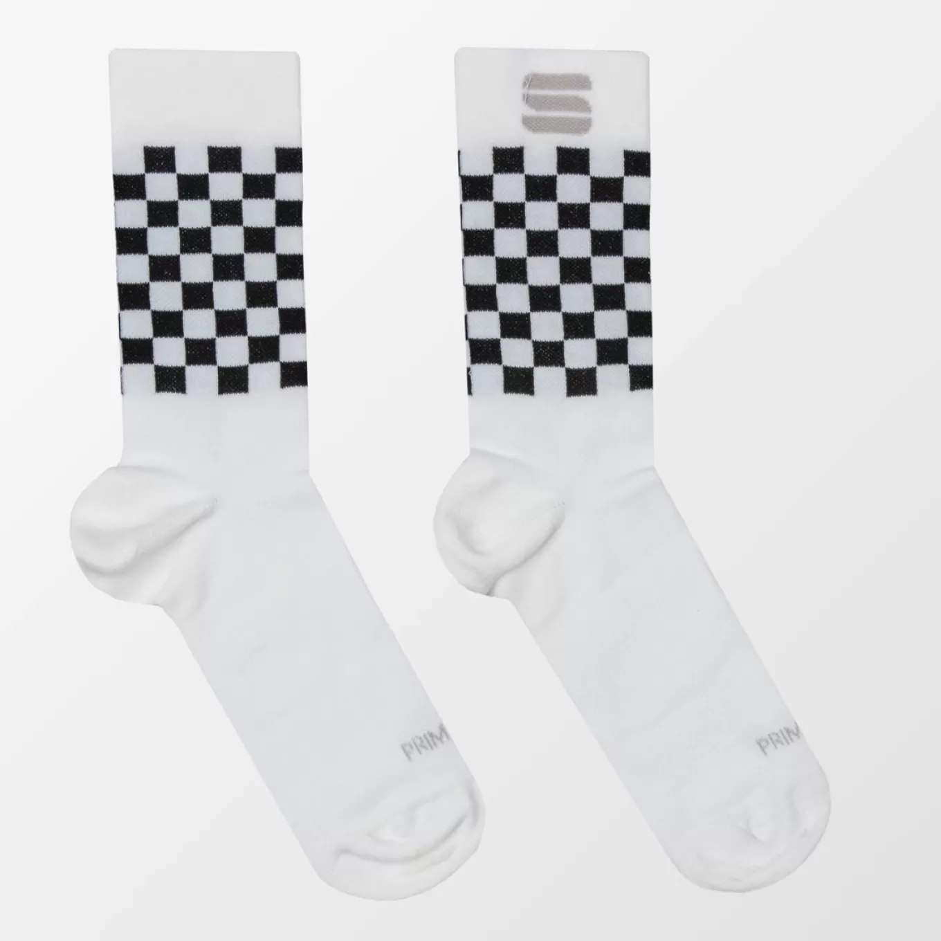 Sportful Chaussettes^CHECKMATE WINTER SOCKS WHITE BLACK