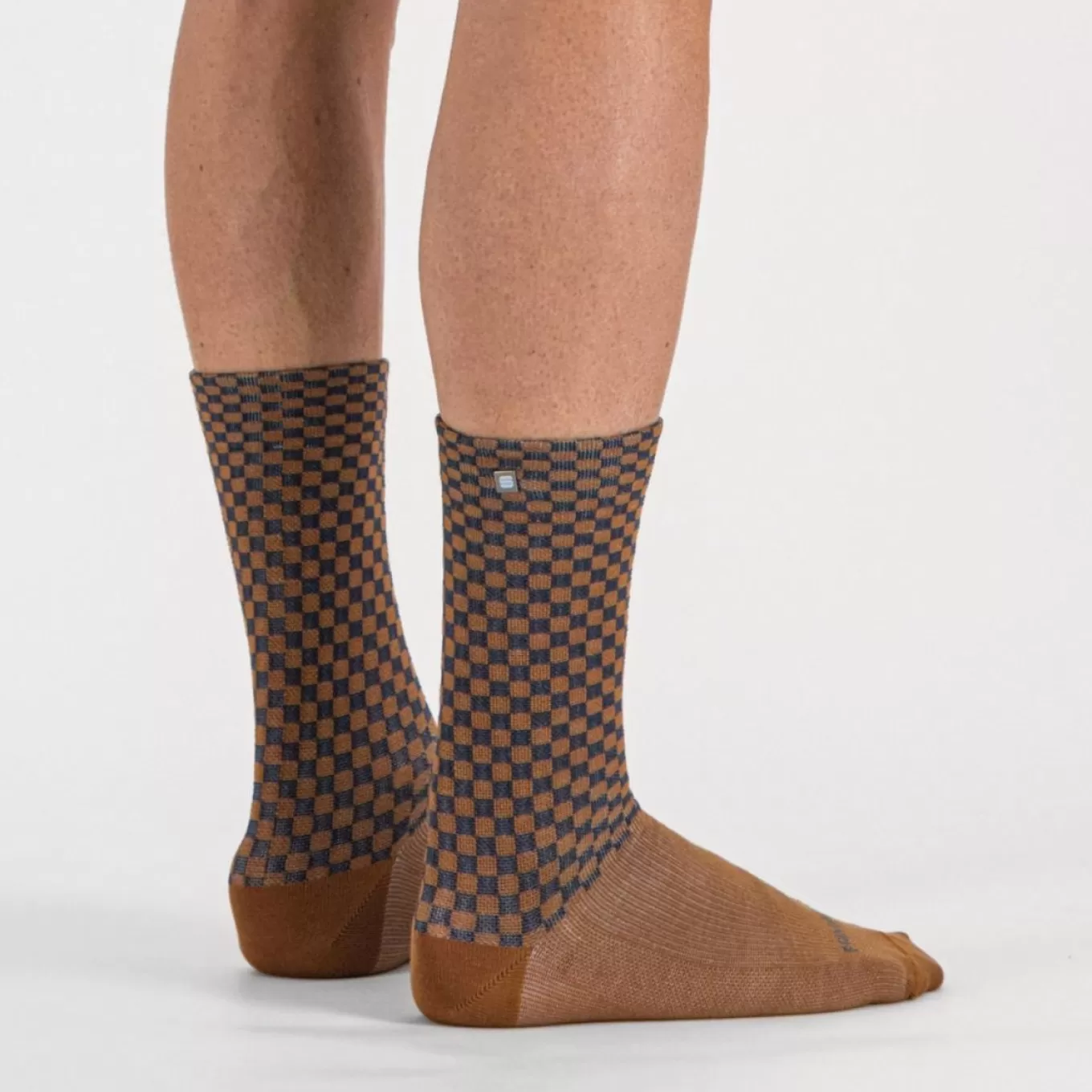 Sportful Chaussettes^CHECKMATE WINTER SOCKS LEATHER ANTHRACITE