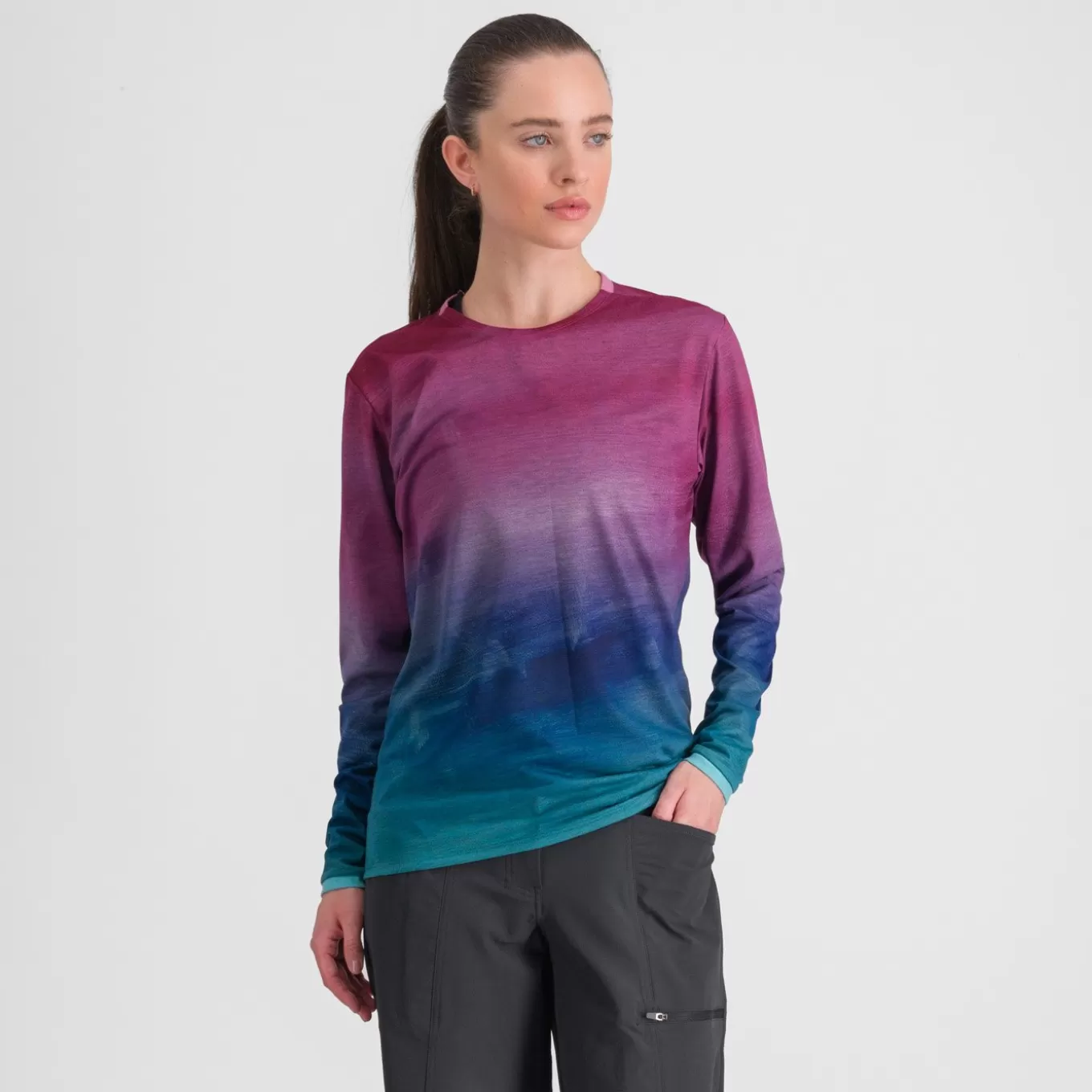 Sportful Gravel | Maillots^FLOW GIARA W TEE LONG SLEEVE