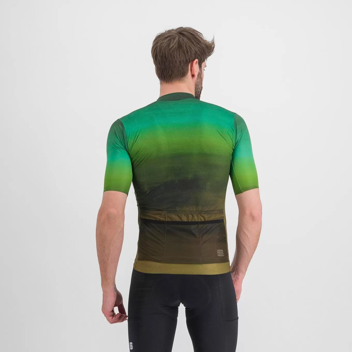 Sportful Gravel^FLOW SUPERGIARA JERSEY LEATHER JADE CREAM