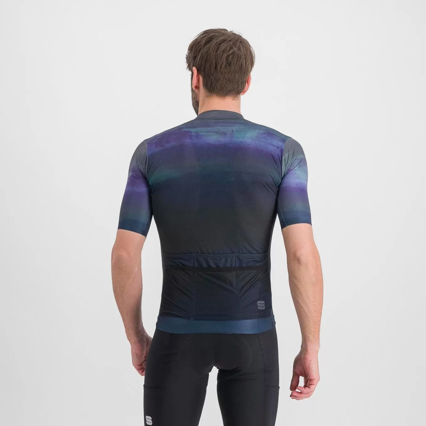 Sportful Maillots^FLOW SUPERGIARA JERSEY GALAXY BLUE BLACK