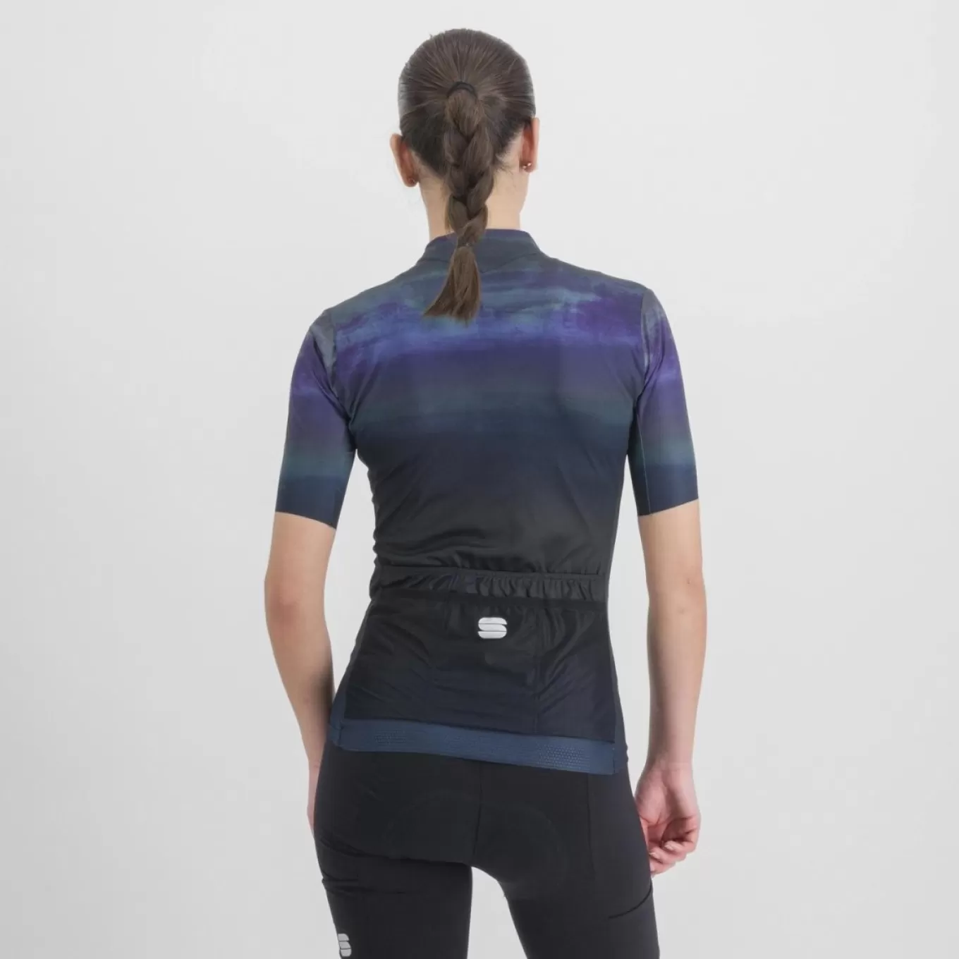 Sportful Gravel | Maillots^FLOW SUPERGIARA W JERSEY GALAXY BLUE BLACK