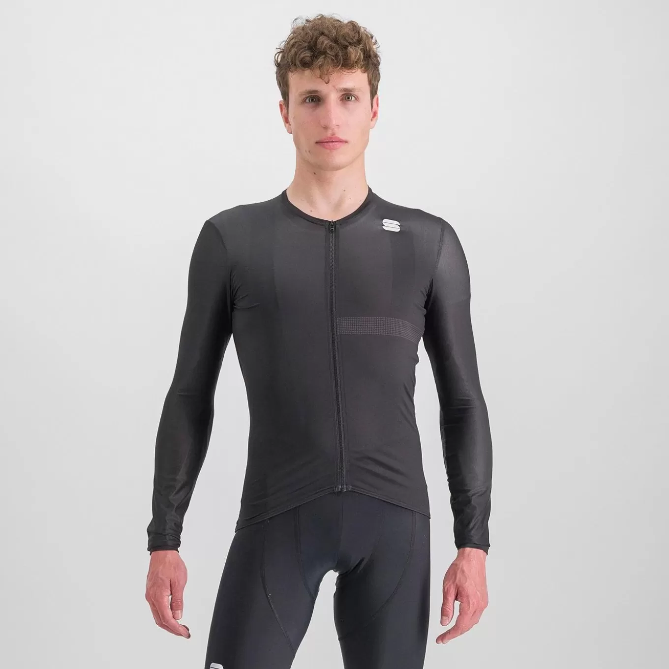 Sportful Maillots^MATCHY LONG SLEEVE JERSEY BLACK