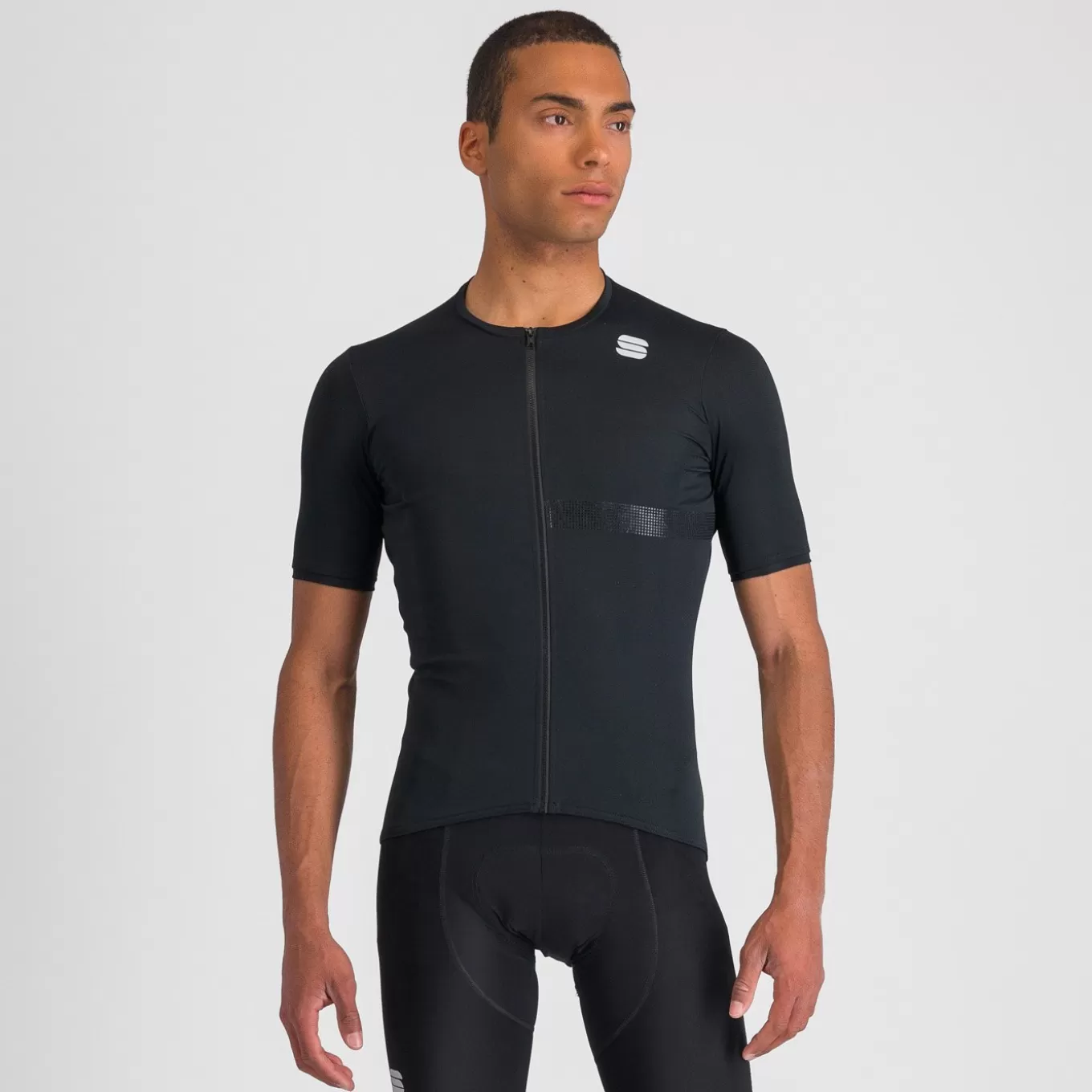 Sportful Maillots^MATCHY SHORT SLEEVE JERSEY BLACK