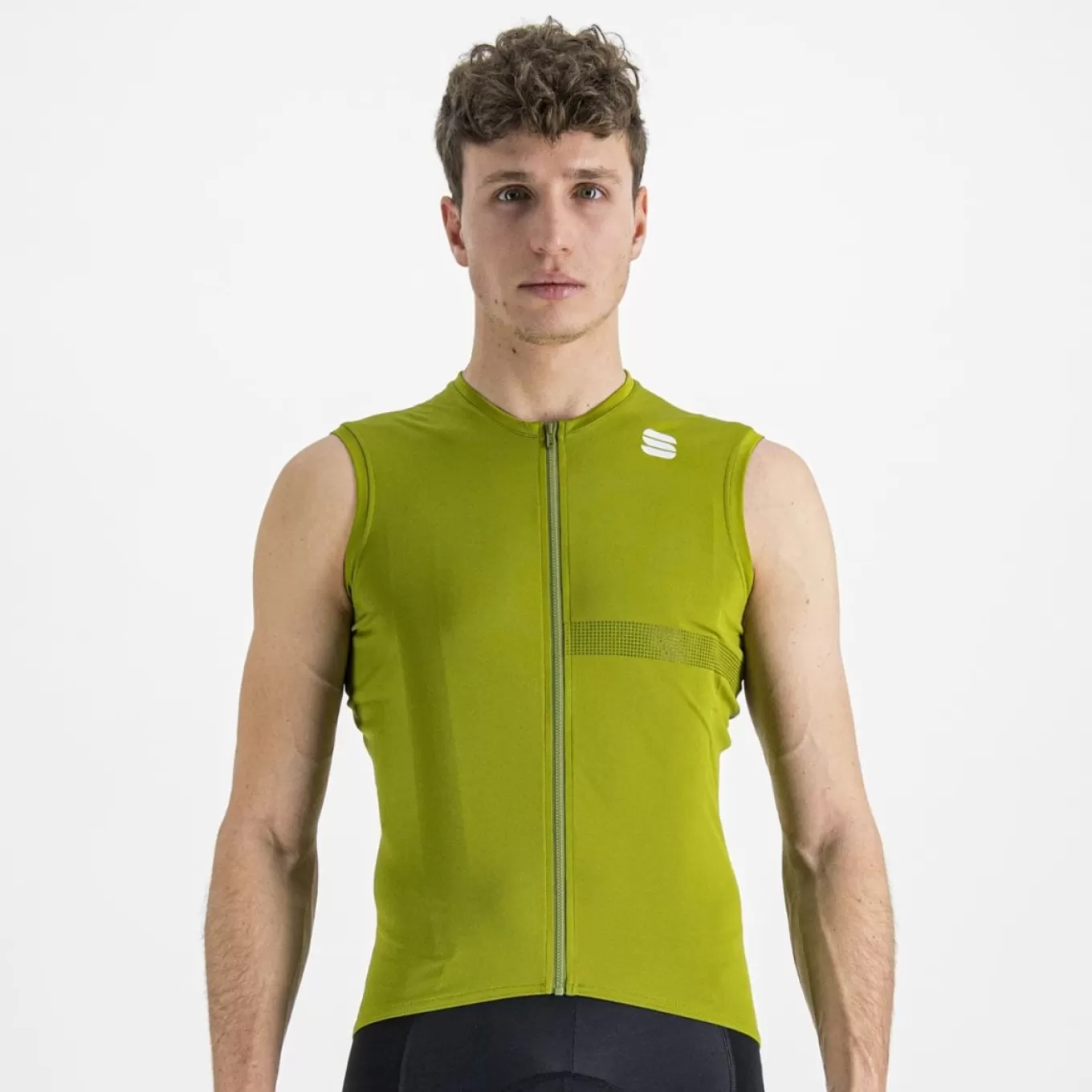 Sportful Route | Maillots^MATCHY SLEEVELESS JERSEY GUACAMOLE