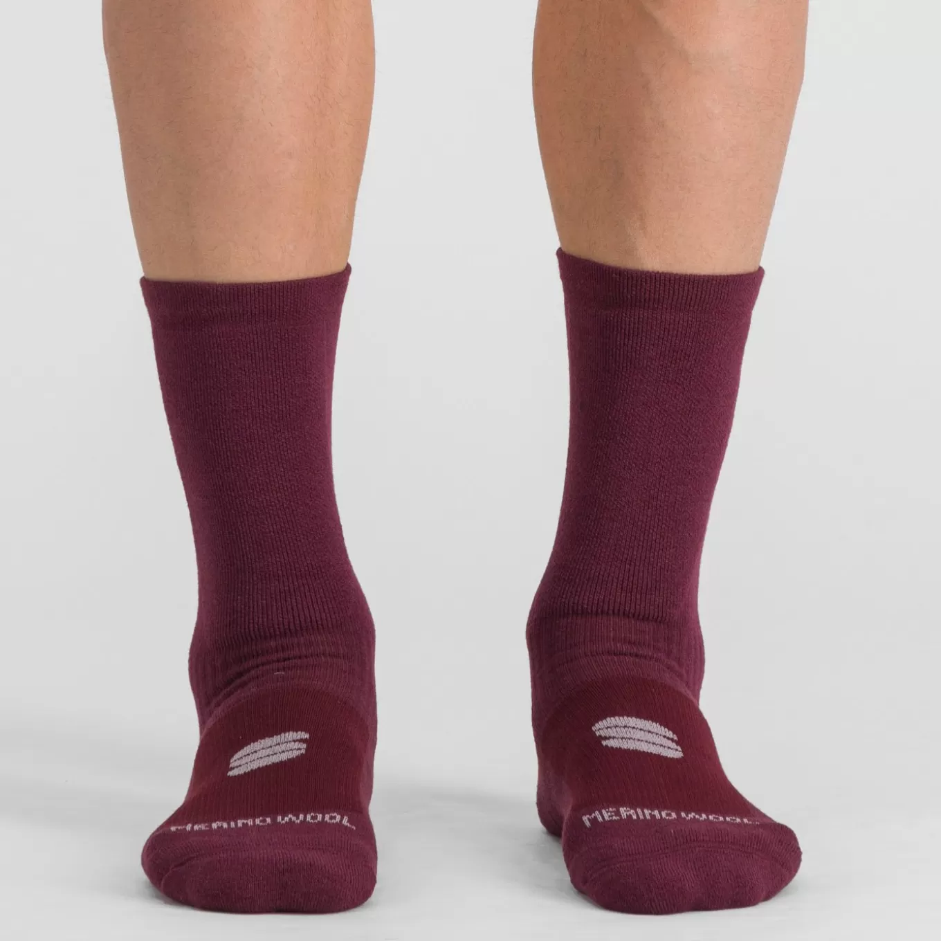 Sportful Chaussettes | Route^MERINO WOOL 18 SOCKS RED WINE BLACK