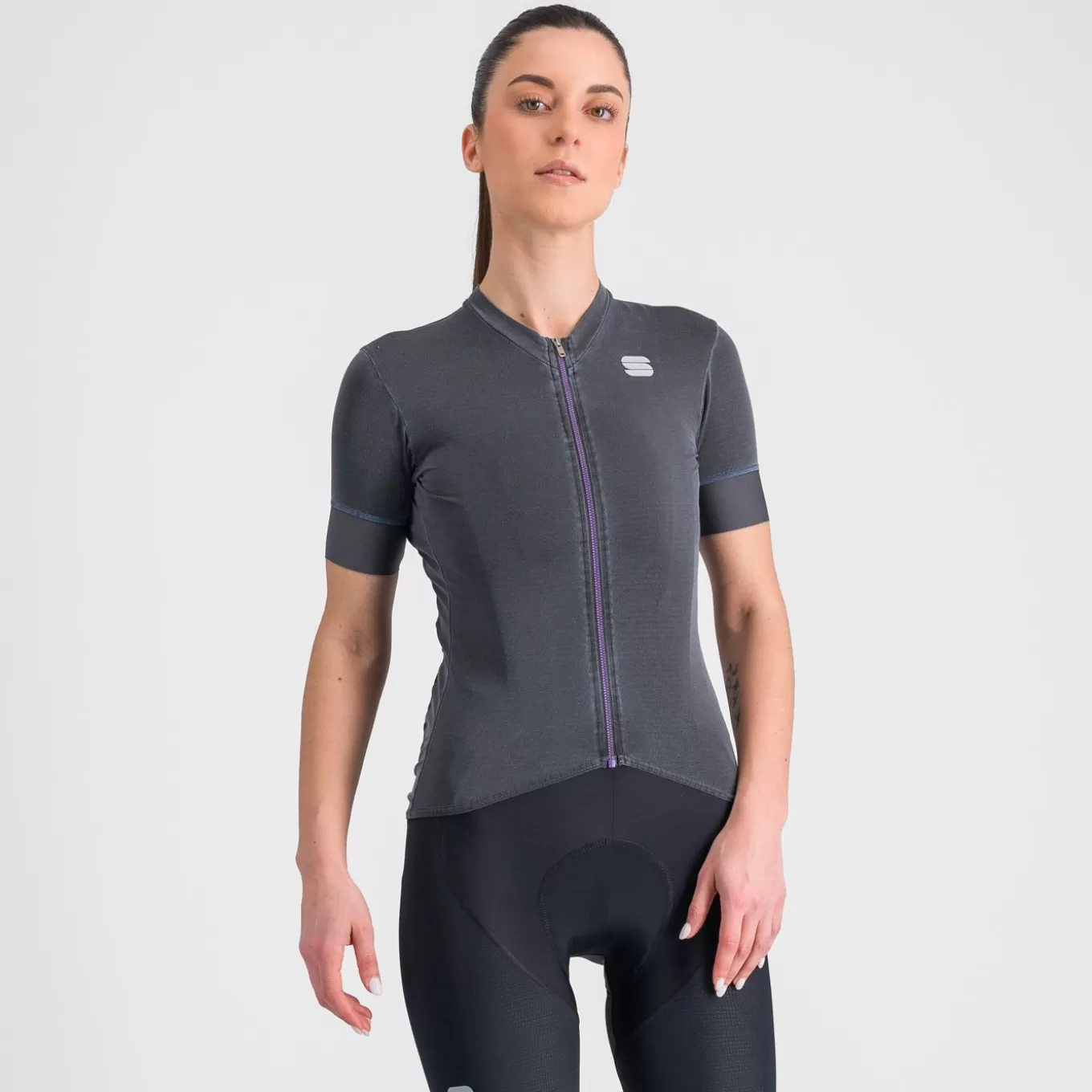 Sportful Route | Maillots^MONOCROM W JERSEY ANTHRACITE