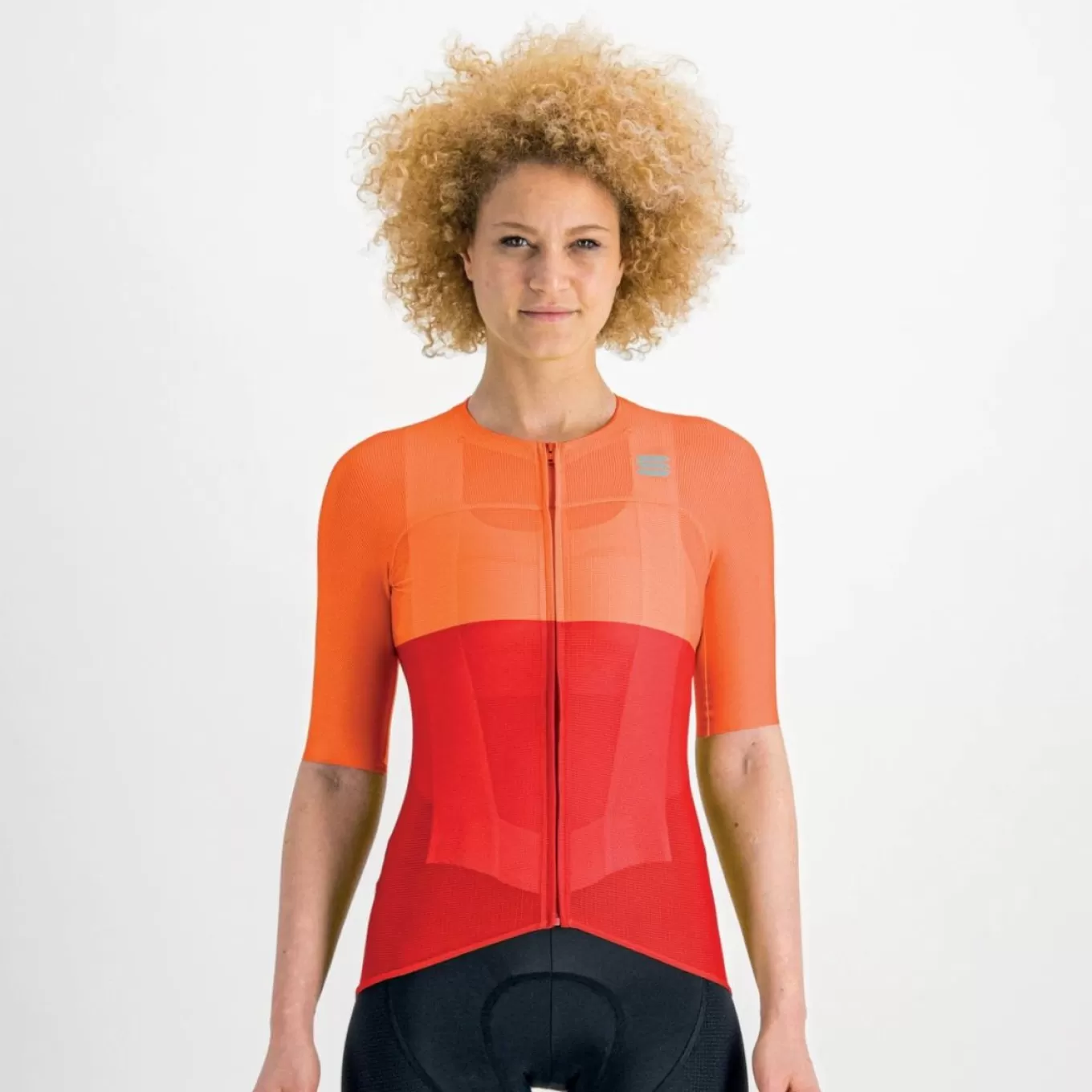 Sportful Route | Maillots^PRO W JERSEY CHILI RED POMPELMO