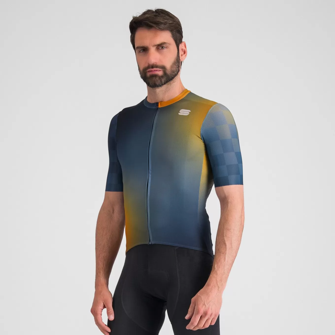 Sportful Maillots^ROCKET JERSEY GALAXY BLUE BLUE SEA GOLDEN OA