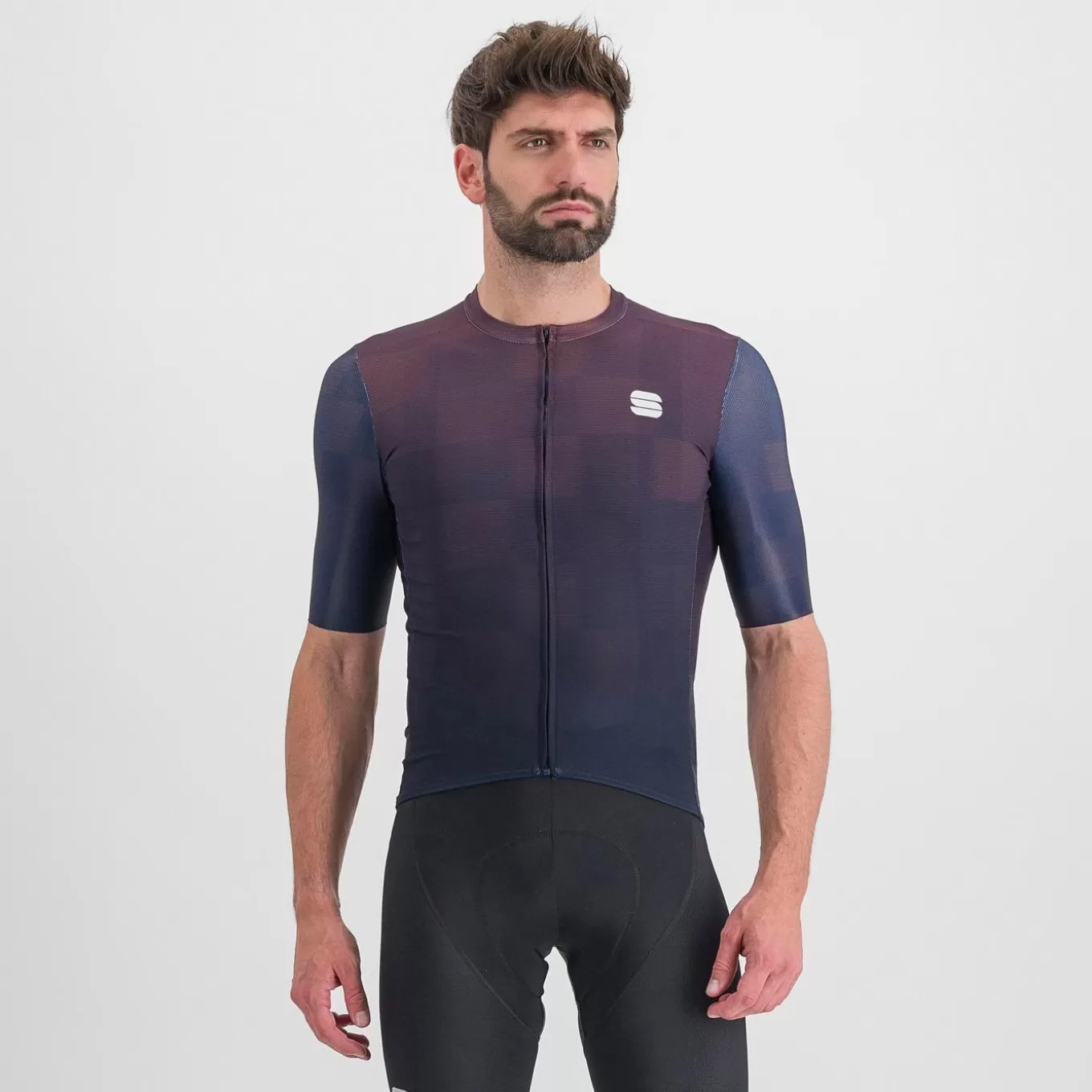 Sportful Maillots^ROCKET JERSEY GALAXY BLUE MULLED GRAPE