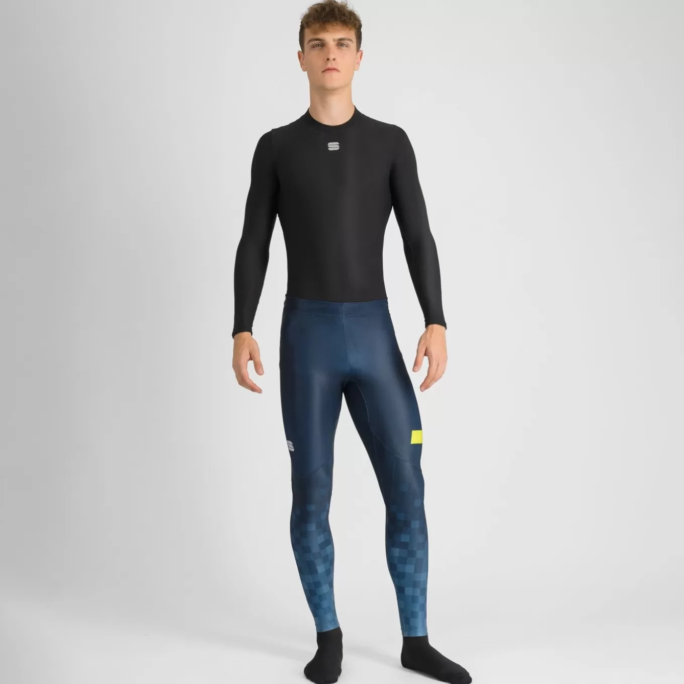 Sportful Squadra | Pantalons^SQUADRA TIGHT GALAXY BLUE / NATURAL GRAY