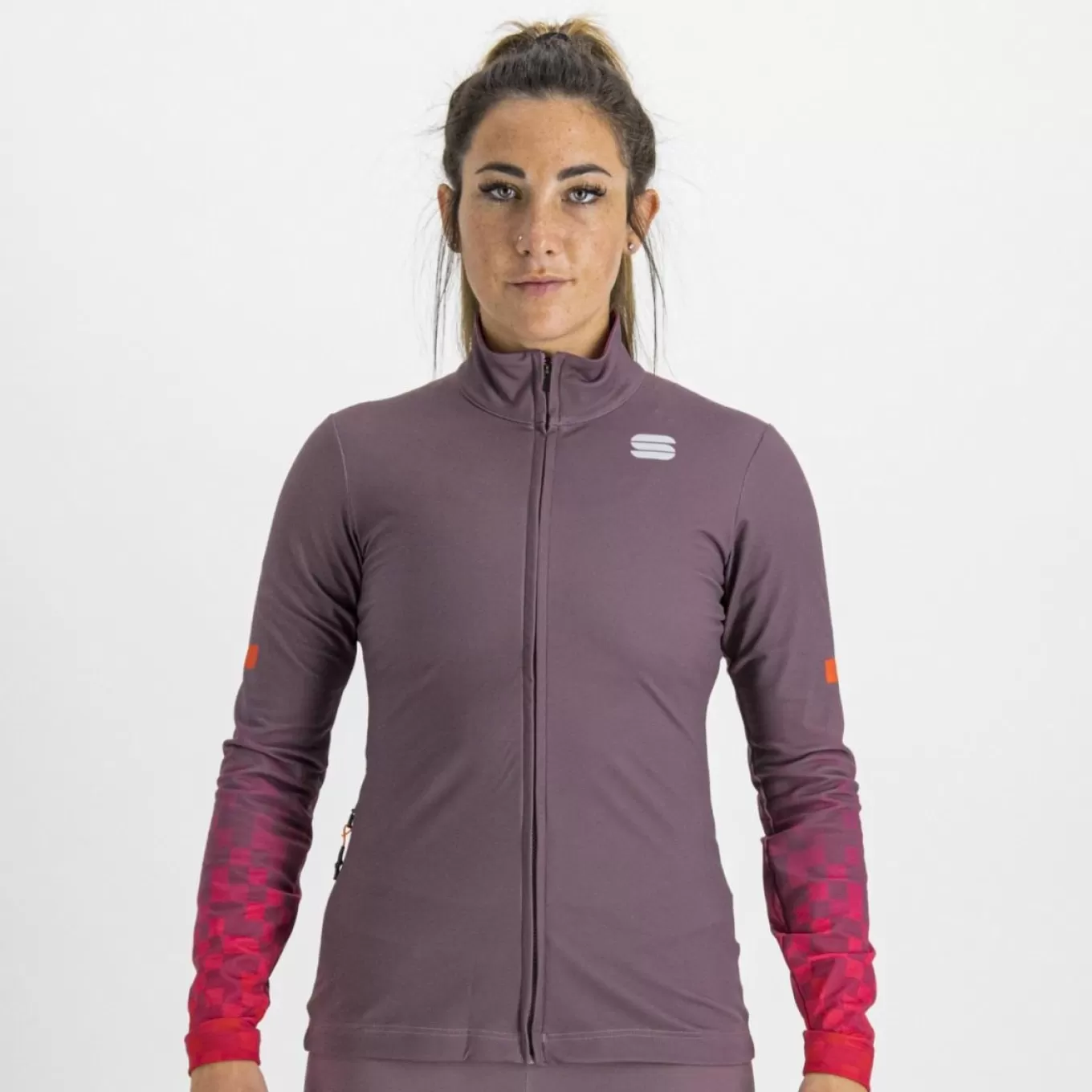 Sportful Squadra | Maillots Thermiques^SQUADRA W JERSEY MAUVE / RASBERRY